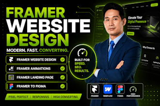 design framer website framer animation framer landing page framer to figma
