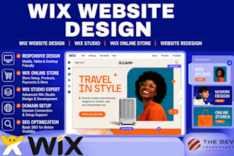 do wix website design, wix website redesign and wix studio redesign wix webstart
