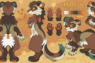 design  furry art fursona anime style nsfw sfw concept art furry pfp furry oc