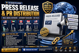 distribute PR indexed, dofollow to sites in uae, US, singapore, malaysia, asia