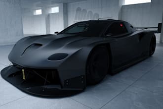 design realistic assetto corsa car mod with detailed bodykits, 3d animation, kn5