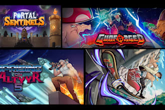 create steam capsule art, game art, steam artwork and game banner