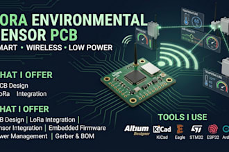 design lora environmental sensor pcb for advanced wireless monitoring