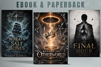 design book cover, ebook cover, and KDP book cover