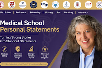 edit your medical school, residency or fellowship personal statement