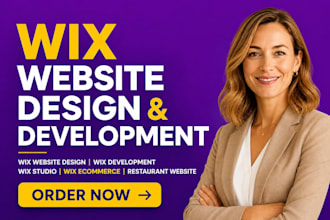 create wix website, wix website redesign and design, wix ecommerce, restaurant