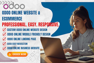 design odoo online website and ecommerce store