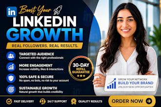 grow your linkedin followers safe