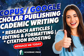 write and publish scopus journal articles high index peer reviewed medical blog