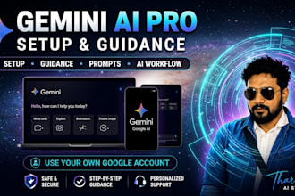 help you set up gemini ai and google ai pro