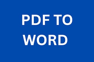 do data entry and PDF file conversion
