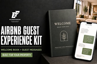 create airbnb welcome book, house manual and guest messages