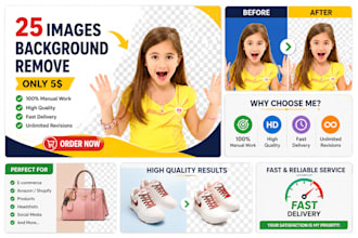 professionally remove background from images