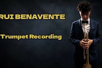 record trumpet and brass sections for your music