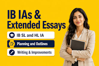 offer ib ia and extended essay expertise