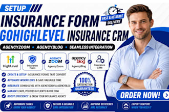 setup insurance form gohighlevel insurance crm agencyzoom agencyblog integration