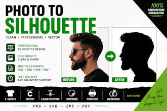 create a professional silhouette from your photo or image