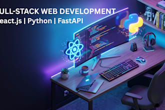 build a custom full stack web application