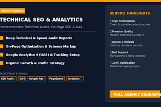 fix technical seo and speed optimization