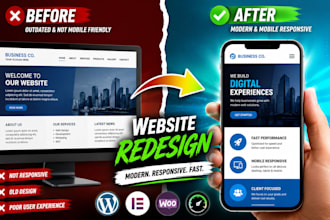 redesign your outdated wordpress website for mobile