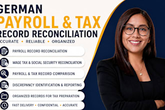 reconcile german payroll and wage tax record for accurate german tax filing help