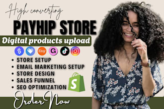 setup payhip, payhip website, digital product, etsy store, etsy shop