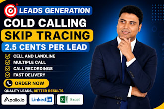 do generate bulk real estate leads and do llc skip tracing