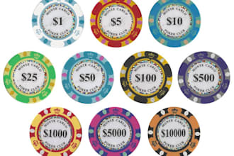 design custom poker chip or premium poker logo