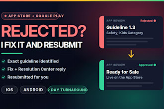 fix apple app store rejection issues and resubmit your ios app