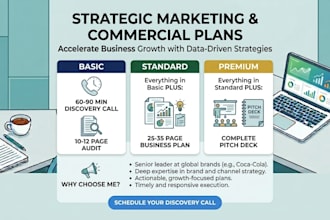 design e2e integrated commercial and brand plans