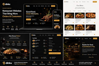 build a restaurant website with online food ordering