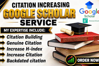 increase google scholar citation