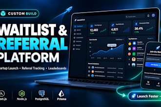 build a custom waitlist and referral management platform