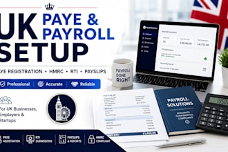 do UK paye registration and payroll setup with hmrc