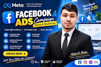manage professional facebook ads and marketing campaigns
