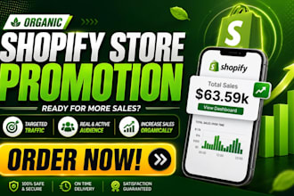 do shopify store promotion, shopify marketing, seo, to boost shopify store sales