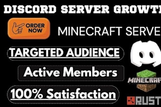 discord promotion, discord advertise, discord grow, minecraft promotion