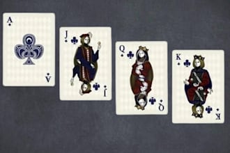 design  playing card, pokers card, card deck, boards and card games