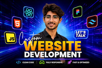 be front end developer or responsive static HTML website maker