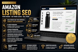 optimise your amazon listing for SEO and conversions