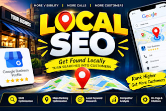 do local SEO and gmb optimization for google maps ranking