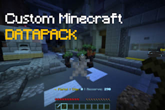 create a custom minecraft datapack
