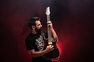 record a professional electric guitar solo or session tracks