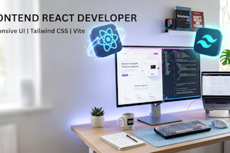 develop a responsive front end website