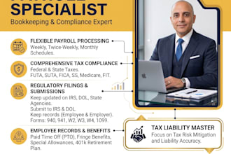 payroll specialist and bookkeepar payroll tax services