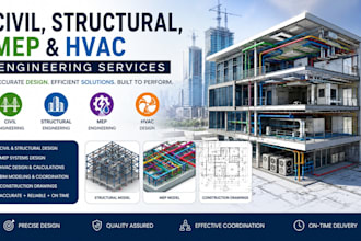 provide civil, structural, mep and hvac engineering services in nrw, by and bw