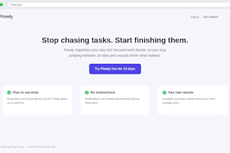 write your saas landing page copy that converts
