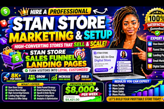 do stan store marketing stan store setup beacons ai store setup digital products