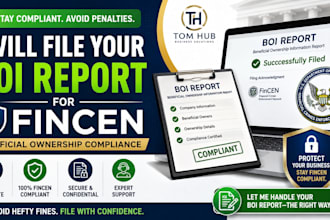 file your boi report for fincen beneficial ownership compliance