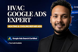 setup google ads for hvac, heating and cooling companies